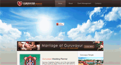 Desktop Screenshot of guruvayurmarriage.com